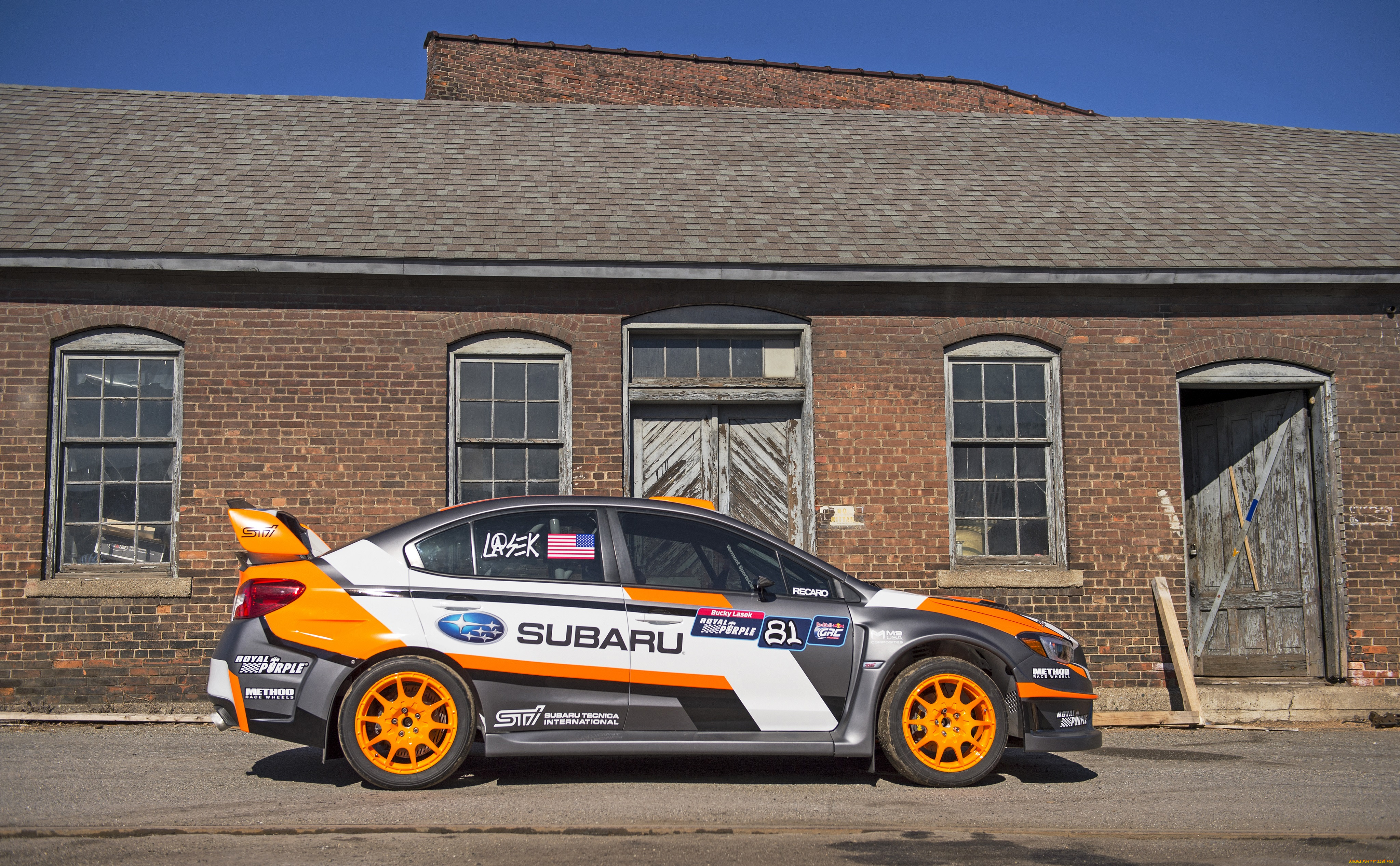 , subaru, 2015, rallycross, sti, wrx